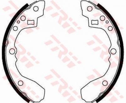 Тормозные колодки.) TRW GS8675