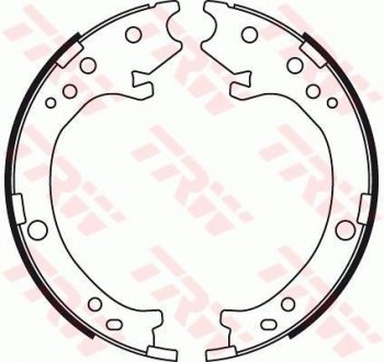 Тормозные колодки ручного тормоза TRW GS8779