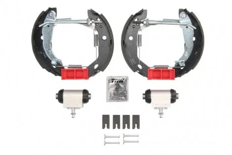 Фото комплект бараб.колодки+циліндр TRW GSK1557 Комплект бараб.колодки+циліндр TRW GSK1557