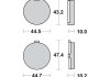 Гальмівні колодки TRW MCB513 (фото 1)