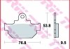 Гальмівна колодка (диск) TRW MCB551 (фото 2)