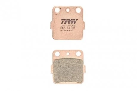 Тормозная колодка (диск) TRW MCB554SI
