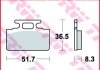 Гальмівні колодки TRW MCB589 (фото 2)