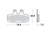 Тормозные колодки TRW MCB673 (фото 1)