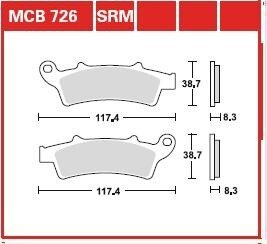 LUCAS (LUCAS) TRW MCB726SRM (фото 1)