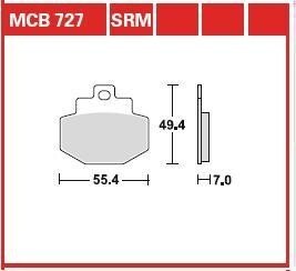 LUCAS (LUCAS) TRW MCB727SRM