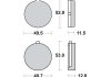 Гальмівні колодки TRW MCB72 (фото 1)