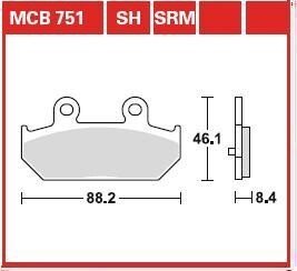 LUCAS (LUCAS) TRW MCB751SRM (фото 1)