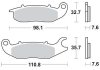 Тормозная колодка (диск) TRW MCB759 (фото 1)