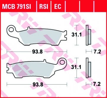 (LUCAS) TRW MCB791EC (фото 1)