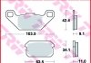 Гальмівні колодки TRW MCB805SI (фото 2)