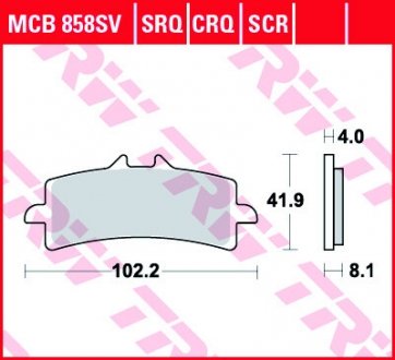 (LUCAS) TRW MCB858SCR (фото 1)