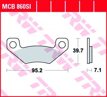 (LUCAS) TRW MCB860SI (фото 1)