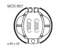 Тормозная колодка (барабан)) TRW MCS857 (фото 1)