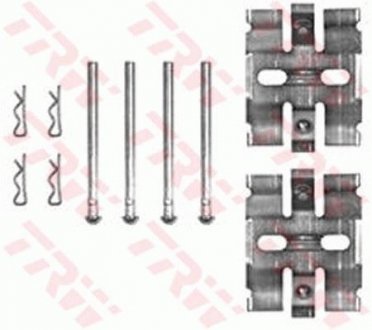 Тормозные колодки (монтажный набор) TRW PFK118