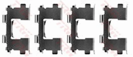 Гальмівні колодки (монтажний набір) TRW PFK312