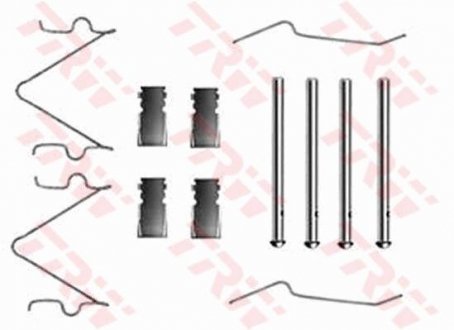 Гальмівні колодки (монтажний набір) TRW PFK330