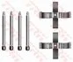 Тормозные колодки (монтажный набор) TRW PFK362 (фото 1)