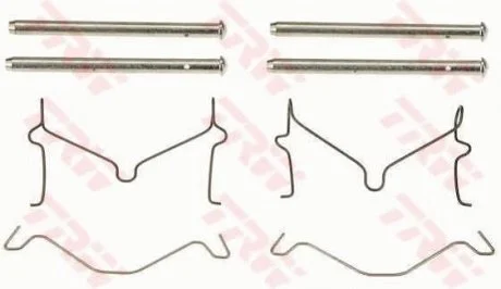 Гальмівні колодки (монтажний набір) TRW PFK403