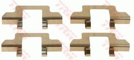 Тормозные колодки (монтажный набор) TRW PFK437