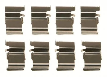 Фото гальмівні колодки (монтажний набір) TRW PFK439 Гальмівні колодки (монтажний набір) TRW PFK439