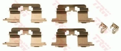 Фото тормозные колодки (монтажный набор) TRW PFK459 Тормозные колодки (монтажный набор) TRW PFK459