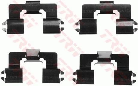 Гальмівні колодки (монтажний набір) TRW PFK521