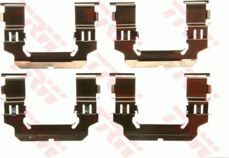 Гальмівні колодки (монтажний набір) TRW PFK580
