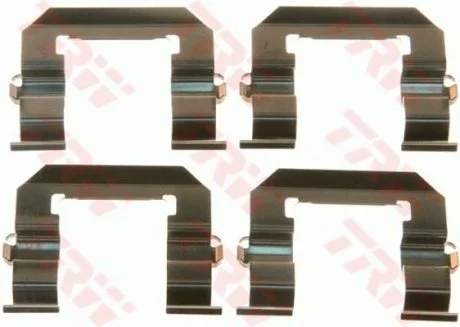 Тормозные колодки (монтажный набор) TRW PFK598