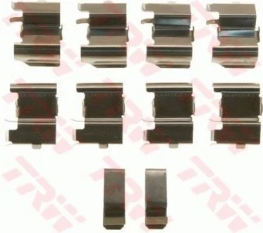 Гальмівні колодки (монтажний набір) TRW PFK612