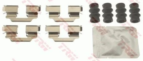 Монтажний набір гальмівних колодок задн ALFA ROMEO GIULIETTA 1.4-2.0D 04.10-12.20 (LUCAS) TRW PFK666