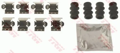 Комплект приладдя, накладка дискового гальма TRW PFK717