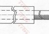 Шланг гальмівний TRW PHA153 (фото 2)