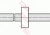 Шланг тормозной TRW PHA435 (фото 1)