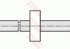 Шланг тормозной TRW PHA435 (фото 2)