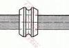 Тормозной шланг TRW PHB402 (фото 2)