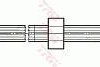 Шланг тормозной TRW PHB418 (фото 1)