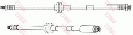 Шланг тормозной TRW PHB628 (фото 1)