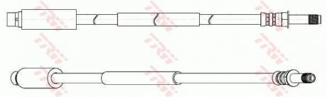 Шланг тормозной TRW PHB654