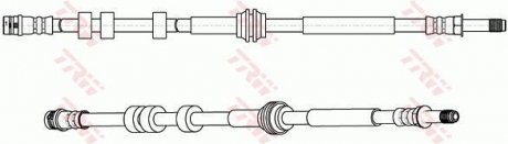 Шланг тормозной TRW PHB661