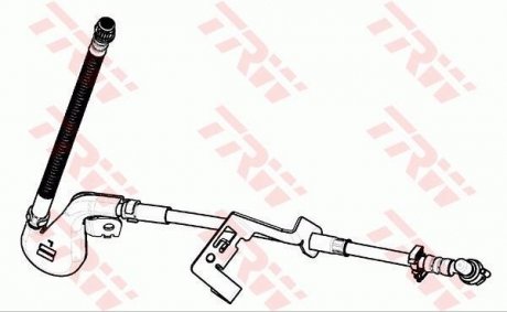 Шланг тормозной TRW PHD1133