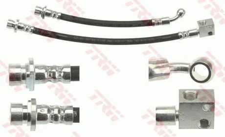 Фото шланг тормозной TRW PHD1197 Шланг тормозной TRW PHD1197