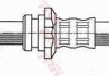 Шланг тормозной TRW PHD198 (фото 2)