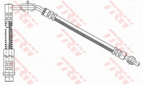 Шланг тормозной TRW PHD257 (фото 1)