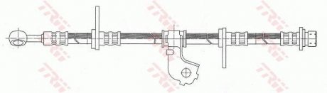 Шланг тормозной TRW PHD317 (фото 1)