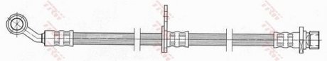 Шланг тормозной TRW PHD462