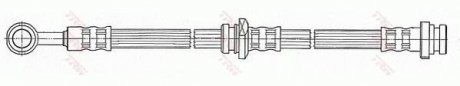 Шланг тормозной TRW PHD483 (фото 1)