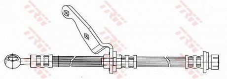 Шланг гальмівний TRW PHD507