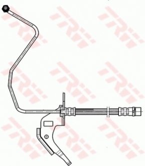 Шланг тормозной TRW PHD564