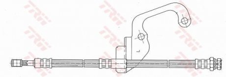 Шланг тормозной TRW PHD628